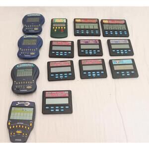 Solitaire, Blackjack & Pocket Poker Handheld Video Games